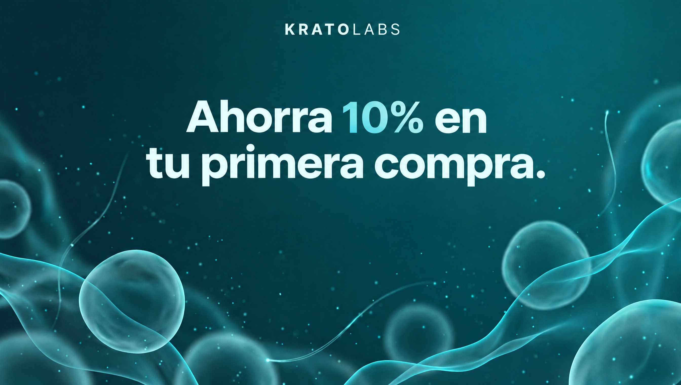 KratoLabs — ahorra 10% en tu primera compra.